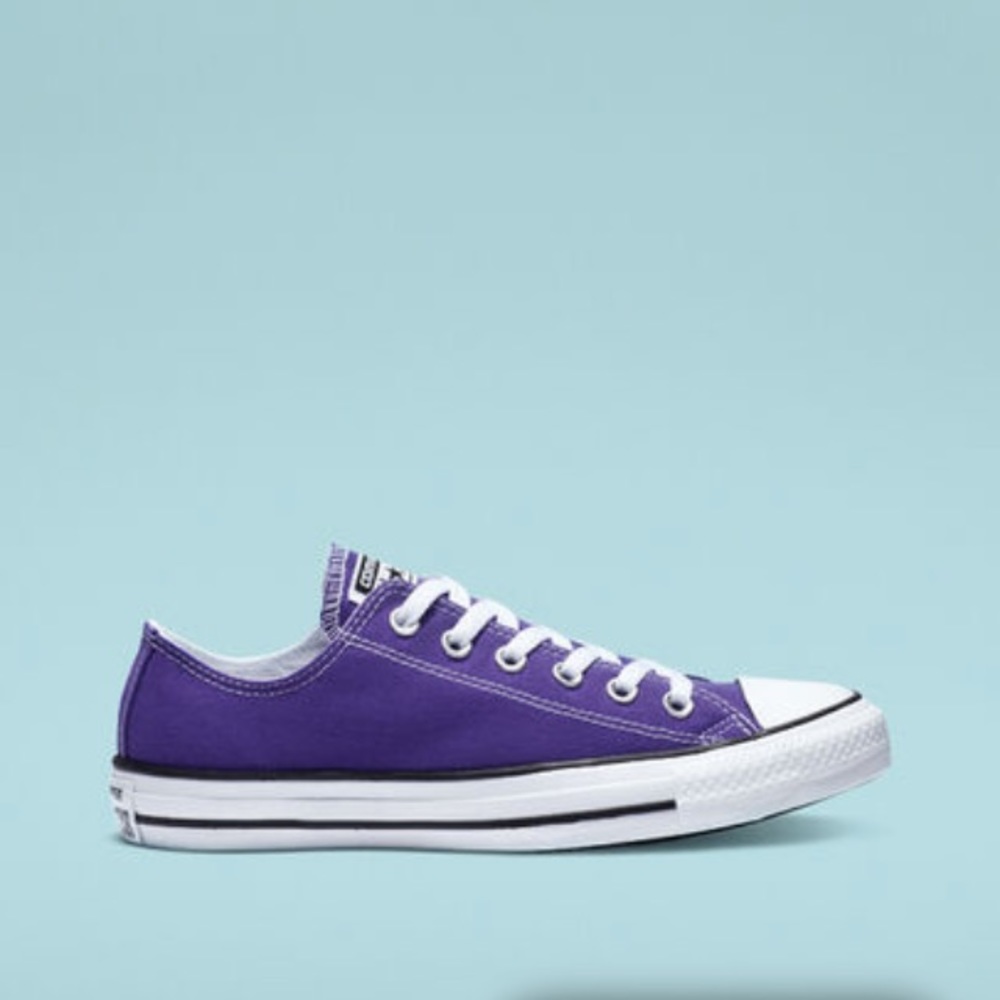 Purple Low Top Converse Chuck Taylor All Star Womens 6.5 Mens 4.5 NWT